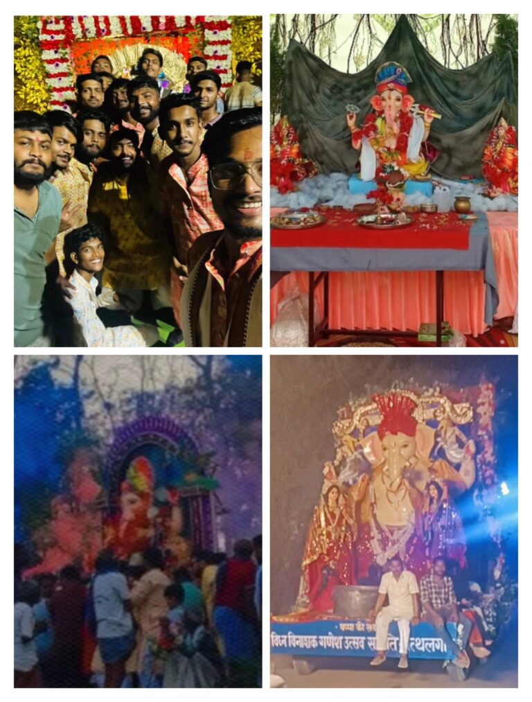 *प्रधान संपादक धर्मेंद्र शर्मा की विशेष खबर-* गणपति बप्पा के रंग में रंगे श्रद्धालु, जयकारों बीच गणेश प्रतिमाओं का किया विसर्जन